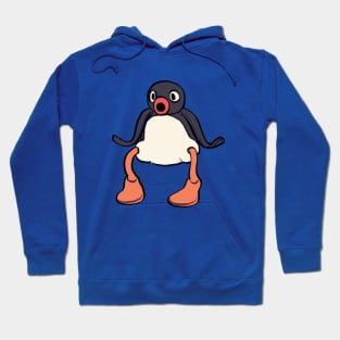 surprised pingu noot penguin meme Hoodie